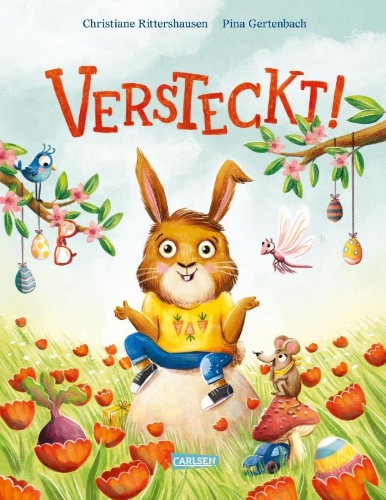 Buchcover und Innenansicht für das Buch: Versteckt!