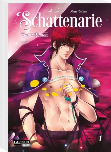 Buchcover und Innenansicht für das Buch: Schattenarie Encore Edition 1