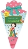 Buchcover und Innenansicht für das Buch: Schlau für die Schule: Hurra, ich bin Schulkind (Schultüte rosa/blau)