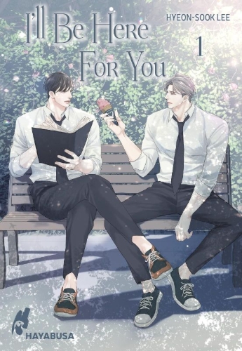 Buchcover und Innenansicht für das Buch: I'LL BE HERE FOR YOU