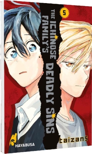 Buchcover und Innenansicht für das Buch: ICHINOSE-KE NO TAIZAI