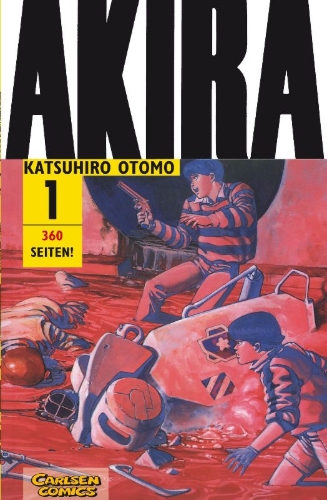Buchcover und Innenansicht für das Buch: Akira 01. Original-Edition