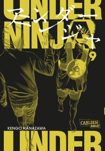 Buchcover und Innenansicht für das Buch: Under Ninja