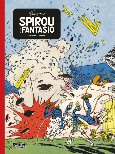 Buchcover und Innenansicht für das Buch: Spirou et Fantasio - L'intégrale Tome 4 - Aventures modernes