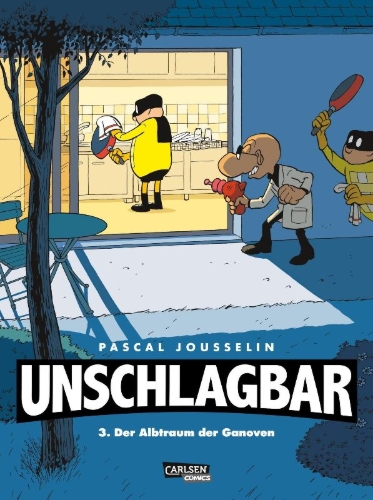 Buchcover und Innenansicht für das Buch: Unschlagbar! 3: Der Albtraum der Ganoven