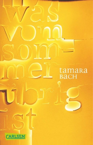 Buchcover und Innenansicht für das Buch: was vom Sommer übrig ist