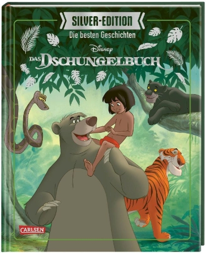 Buchcover und Innenansicht für das Buch: Disney Silver-Edition: Die besten Geschichten - Das Dschungelbuch