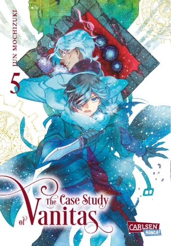 Buchcover und Innenansicht für das Buch: Vanitas no Carte