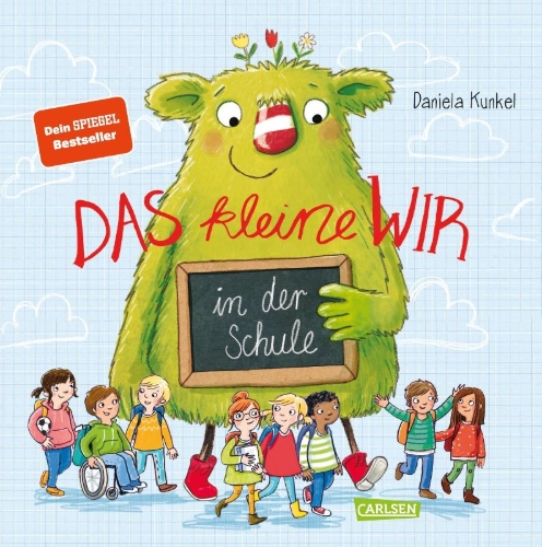 Buchcover und Innenansicht für das Buch: Das kleine WIR in der Schule