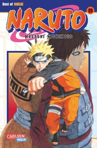 Buchcover und Innenansicht für das Buch: Naruto
