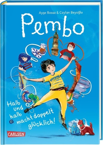 Buchcover und Innenansicht für das Buch: Pembo - Halb und halb macht doppelt glücklich!