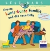 Buchcover und Innenansicht für das Buch: LESEMAUS 173: Unsere kunterbunte Familie und das neue Baby