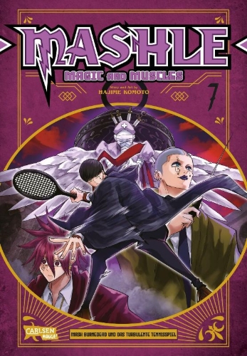 Buchcover und Innenansicht für das Buch: Mashle