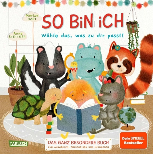 Buchcover und Innenansicht für das Buch: So bin ich - Wähle das, was zu dir passt