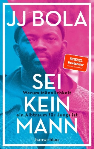 Buchcover und Innenansicht für das Buch: Mask Off: Masculinity Redefined