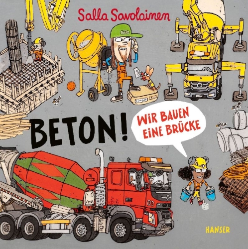 Buchcover und Innenansicht für das Buch: Betonia!