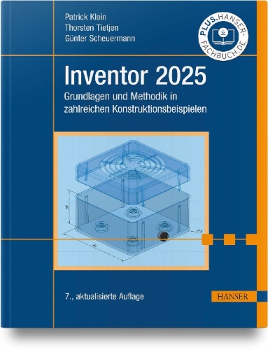 Buchcover und Innenansicht für das Buch: Inventor 2025