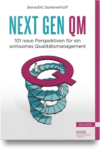 Buchcover und Innenansicht für das Buch: Next Gen QM