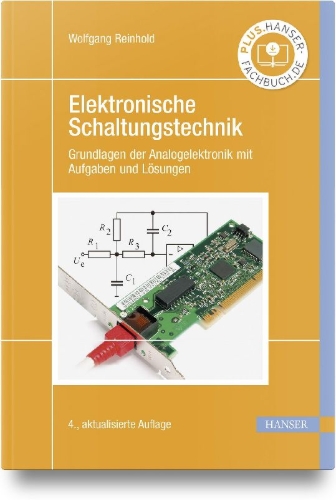 Buchcover und Innenansicht für das Buch: Elektronische Schaltungstechnik