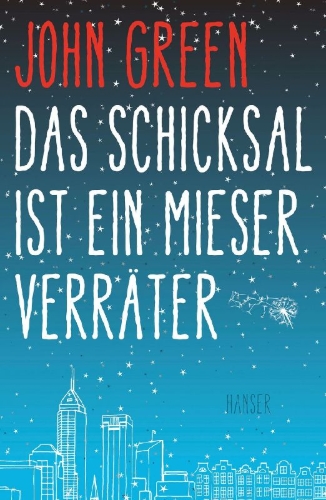 Buchcover und Innenansicht für das Buch: The fault in our stars