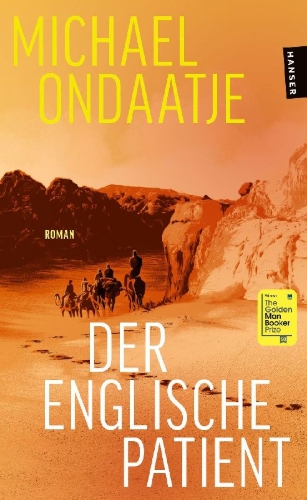 Buchcover und Innenansicht für das Buch: The English Patient.