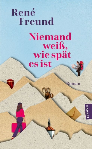 Buchcover und Innenansicht für das Buch: Niemand weiß, wie spät es ist