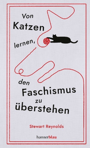 Buchcover und Innenansicht für das Buch: Lessons from Cats for Surviving Fascism