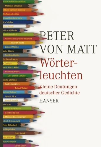 Buchcover und Innenansicht für das Buch: Wörterleuchten