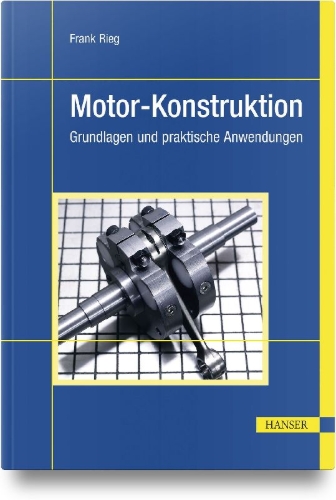 Buchcover und Innenansicht für das Buch: Motor-Konstruktion