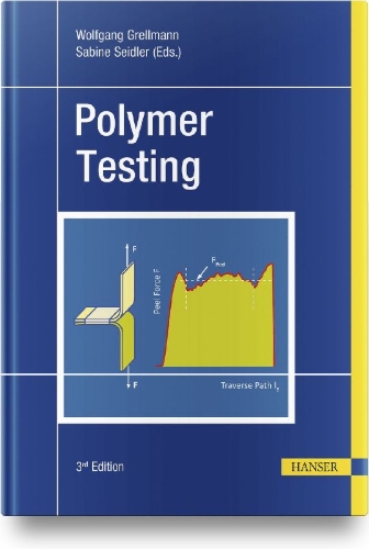 Buchcover und Innenansicht für das Buch: Polymer Testing