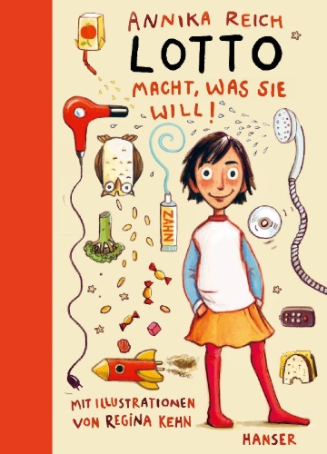 Buchcover und Innenansicht für das Buch: Lotto macht, was sie will!