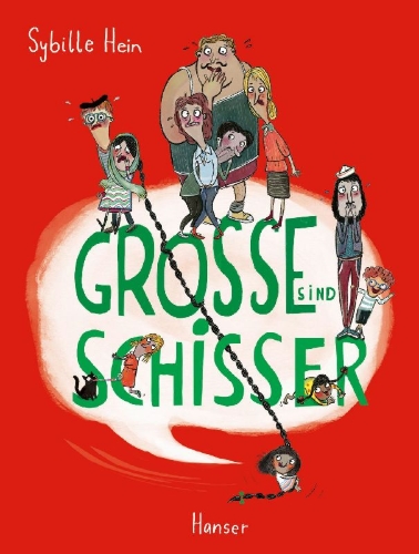 Buchcover und Innenansicht für das Buch: Große sind Schisser