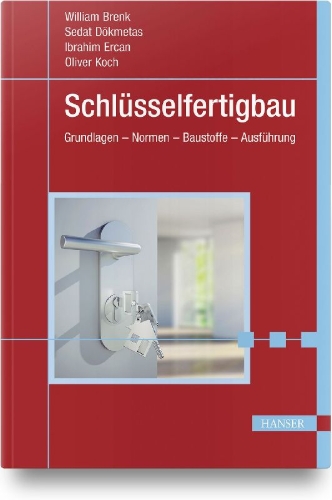 Buchcover und Innenansicht für das Buch: Schlüsselfertigbau