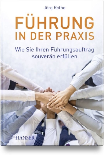 Buchcover und Innenansicht für das Buch: Führung in der Praxis