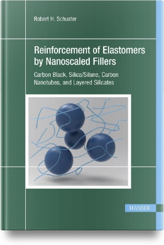 Buchcover und Innenansicht für das Buch: Reinforcement of Elastomers by Nanoscaled Fillers