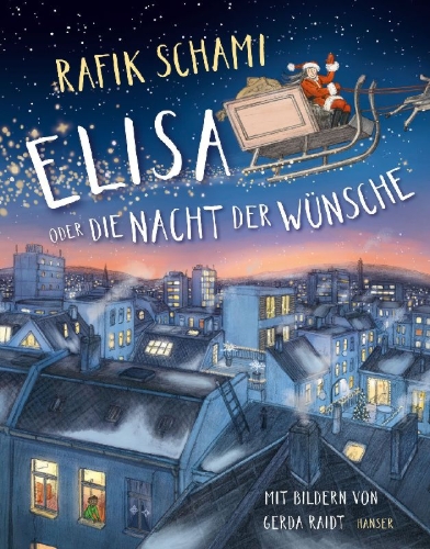 Buchcover und Innenansicht für das Buch: Elisa oder Die Nacht der Wünsche