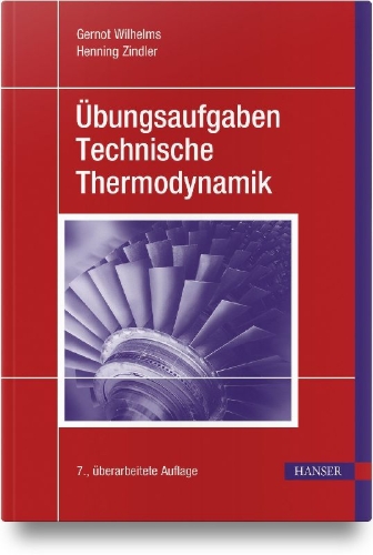 Buchcover und Innenansicht für das Buch: Übungsaufgaben Technische Thermodynamik