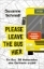 Buchcover und Innenansicht für das Buch: Please leave the bus hier