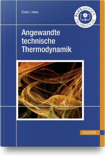 Buchcover und Innenansicht für das Buch: Angewandte technische Thermodynamik