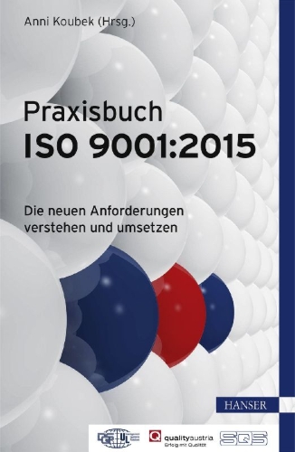 Buchcover und Innenansicht für das Buch: Praxisbuch ISO 9001:2015