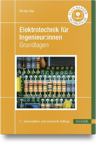 Buchcover und Innenansicht für das Buch: Elektrotechnik für Ingenieur:innen
