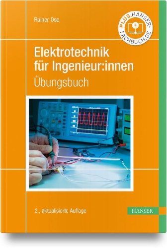 Buchcover und Innenansicht für das Buch: Elektrotechnik für Ingenieur:innen