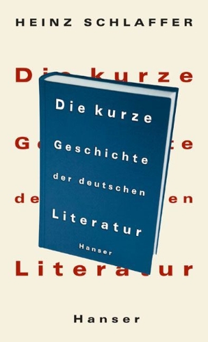 Buchcover und Innenansicht für das Buch: Die kurze Geschichte der deutschen Literatur