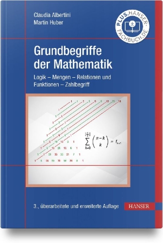 Buchcover und Innenansicht für das Buch: Grundbegriffe der Mathematik