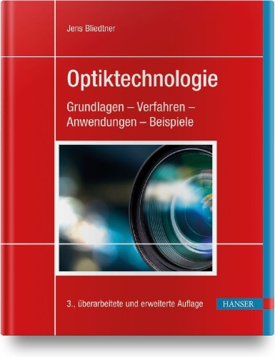 Buchcover und Innenansicht für das Buch: Optiktechnologie