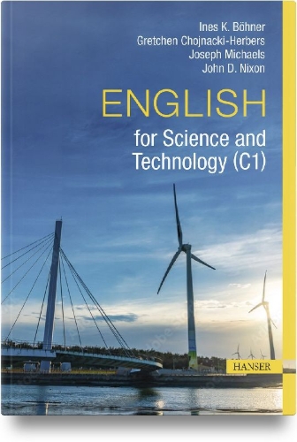 Buchcover und Innenansicht für das Buch: English for Science and Technology (C1)