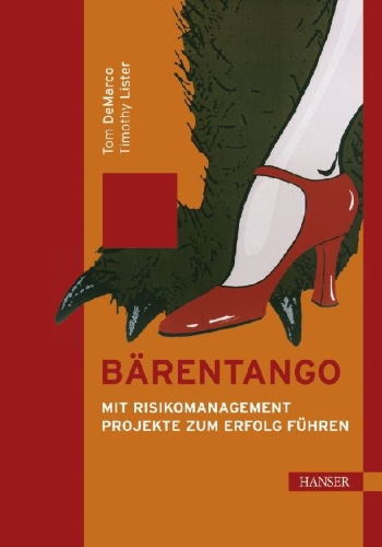 Buchcover und Innenansicht für das Buch: Waltzing with Bears: Managing Risk on Software Projects