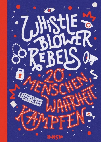 Buchcover und Innenansicht für das Buch: Whistleblower Rebels