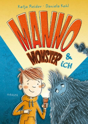 Buchcover und Innenansicht für das Buch: Manno Monster und ich