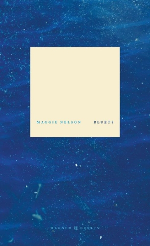 Buchcover und Innenansicht für das Buch: Bluets